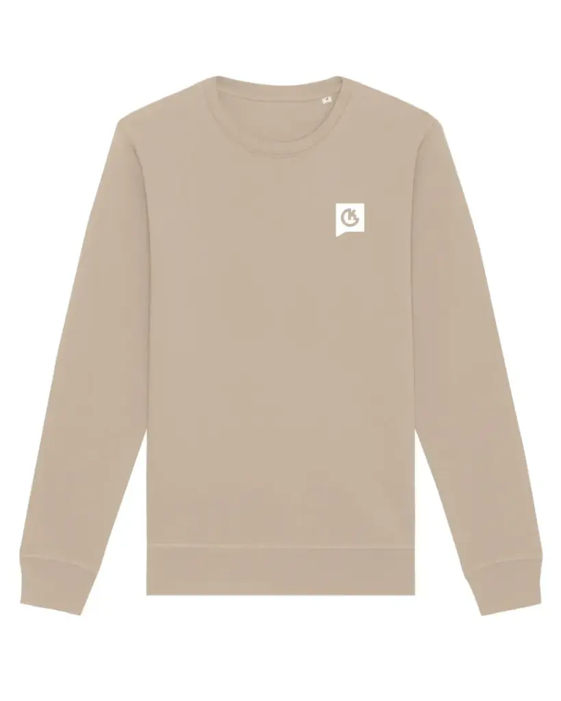 Geiger Unisex Roller Sweatshirt STSU868 Desert Dust Druck